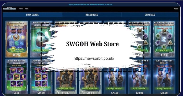 Exploring the SWGoH Webstore