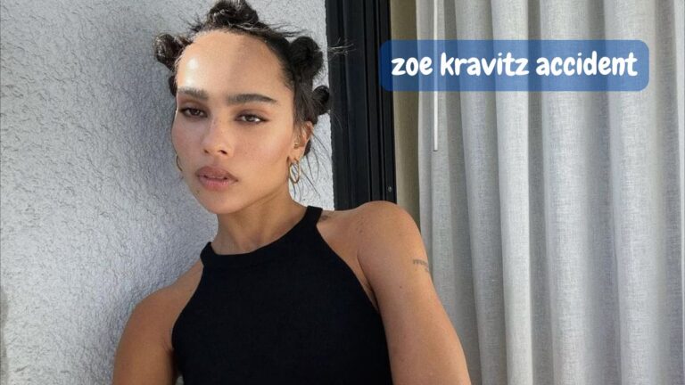 Zoe Kravitz Accident: A Comprehensive Overview